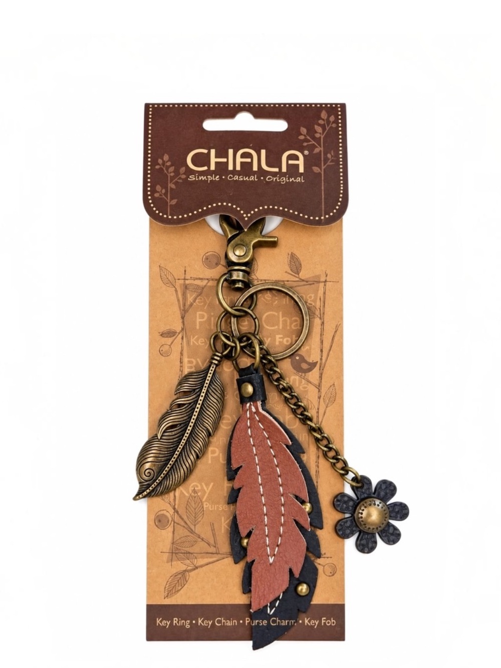 COMING SOON
Chala Feather Keychain/Bag Charm